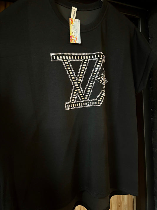 Over sized shirt L&V in twee kleuren