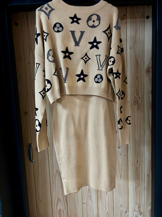 Jurkje met los truitje L&V